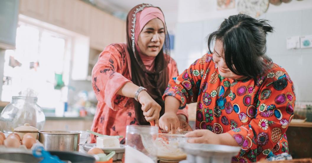 kueh making